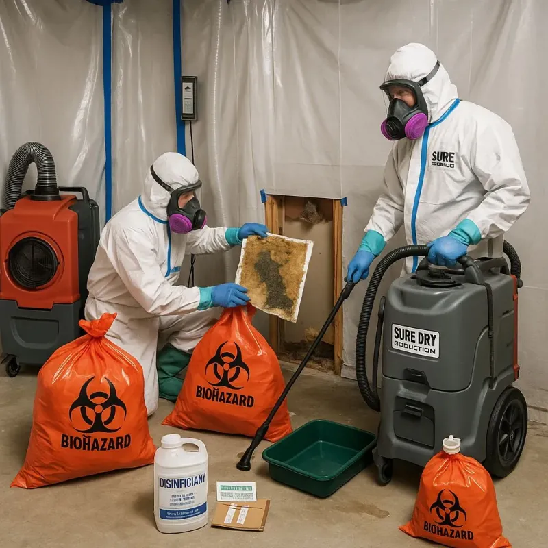 Contaminated Water Handling Protocols process in Mason City, IA